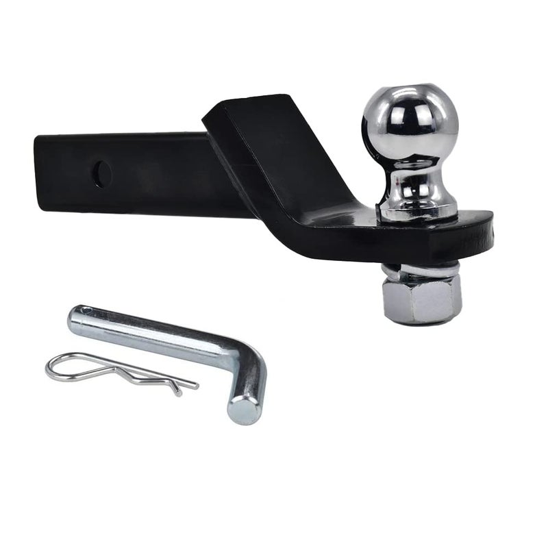 LIAULIADLL Trailer Hitch Ball Mount with 2-Inch Ball & Hitch Pin/Drop Standard Starter Kit - Image 1